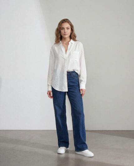 Cepli Oversize Gömlek